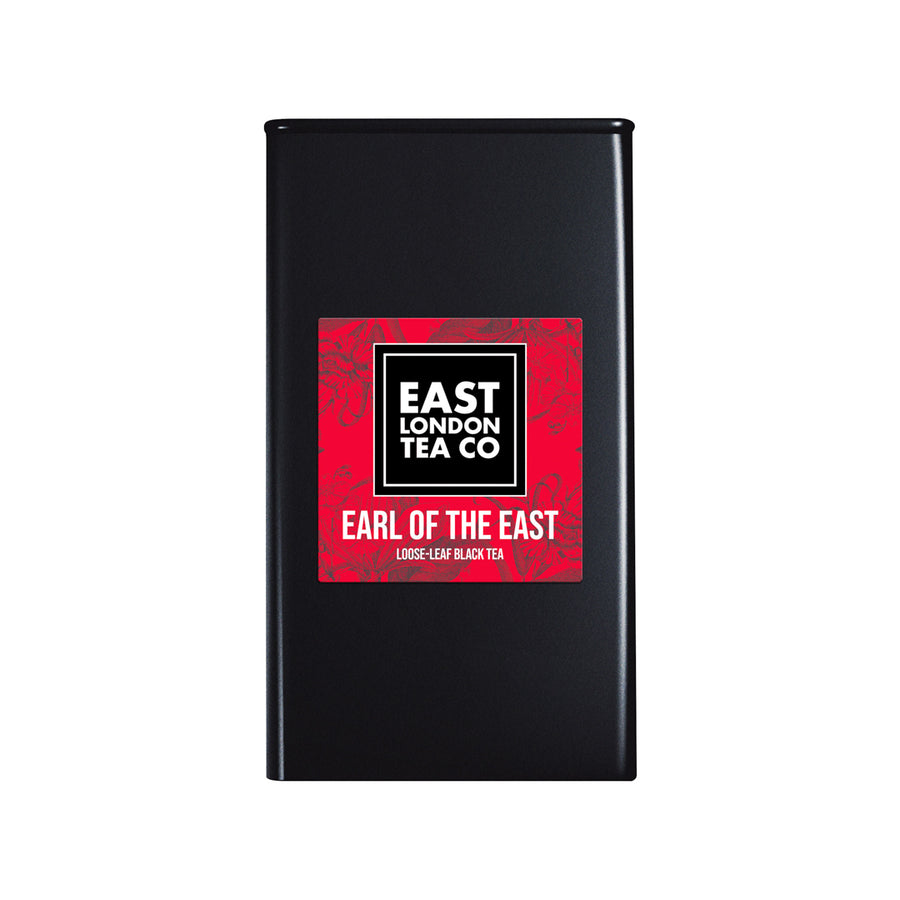 Earl of the East Loose Leaf Black Tea Large Tin From East London Tea Company at 499 Hackney Road in East London.