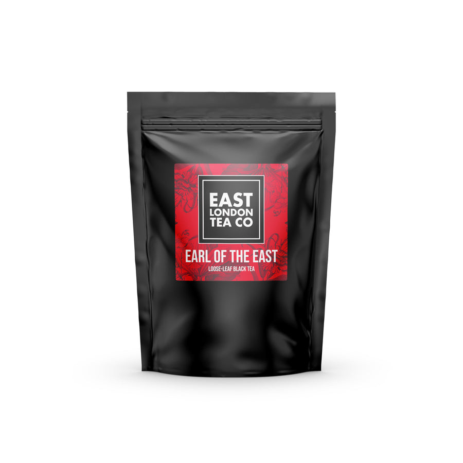 Earl of the East Loose Leaf Black Teabags From East London Tea Company at 499 Hackney Road in East London.