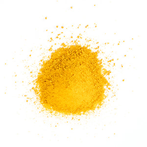 Golden Turmeric Powdered Latte Blend Tea Powder From East London Tea Company at 499 Hackney Road in East London.