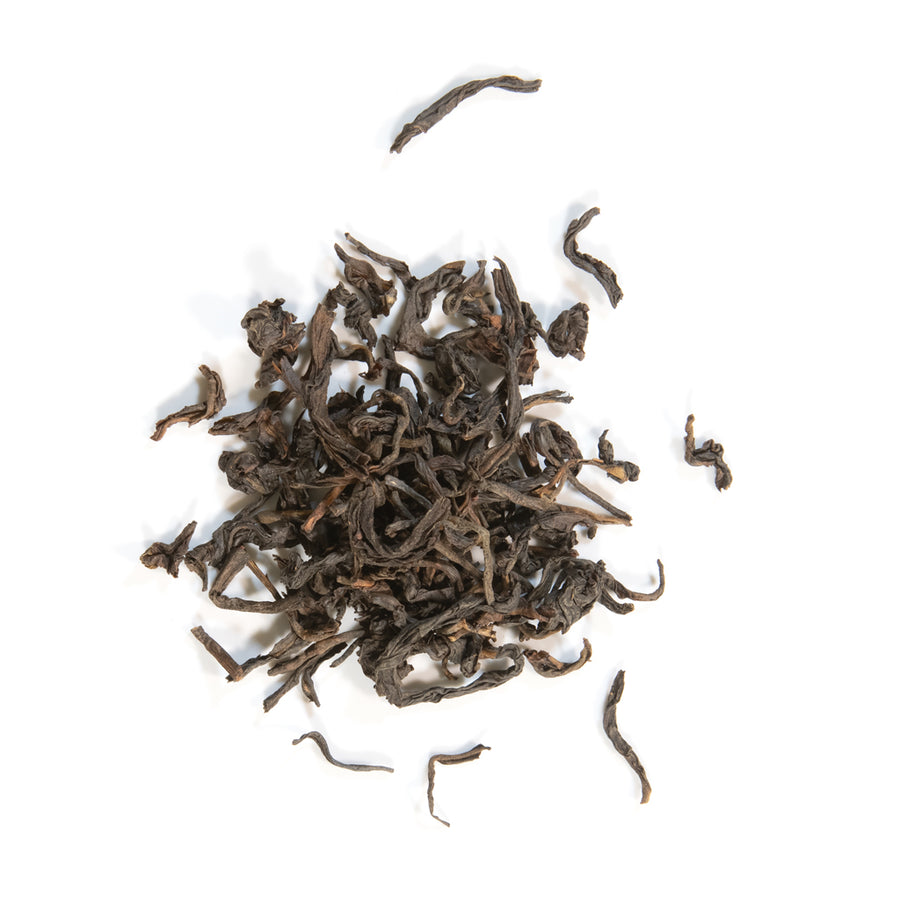 Malawi Smoked Guava Loose Leaf Black Tea Leaves From East London Tea Company at 499 Hackney Road in East London.